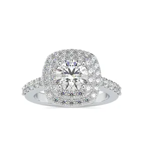 0.30cts. Solitaire Platinum Diamond Engagement Ring JL PT 0197-A
