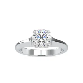 0.30cts. Solitaire Platinum Engagement Ring JL PT 0133-B