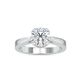 0.50cts. Solitaire Platinum Engagement Ring JL PT 0138