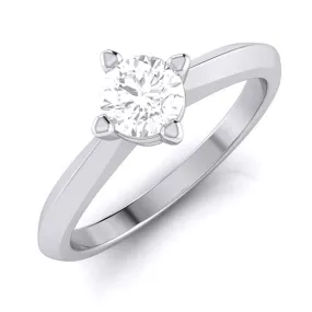 1-Carat Platinum Solitaire Engagement Ring JL PT G 121-D