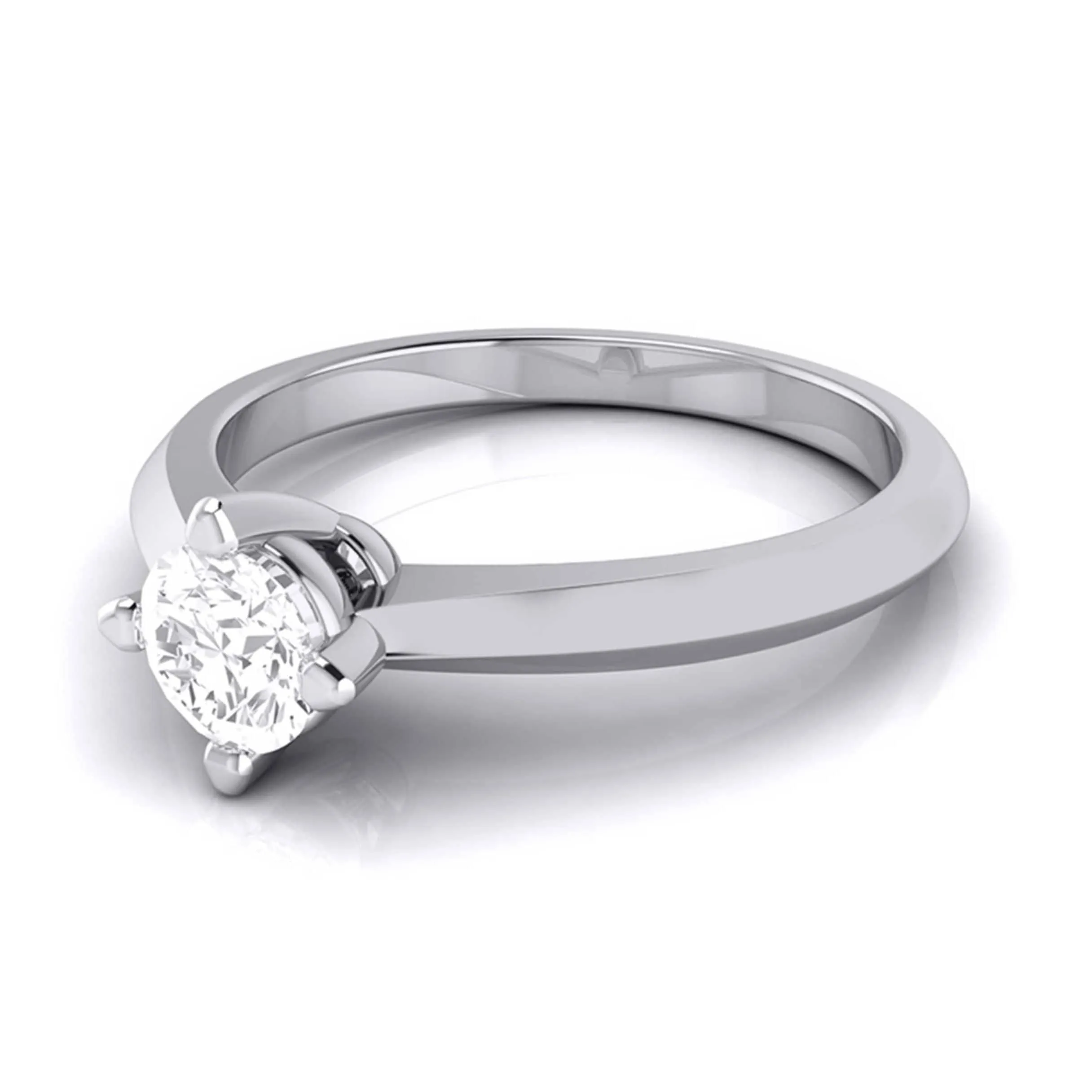 1-Carat Platinum Solitaire Engagement Ring JL PT G 121-D