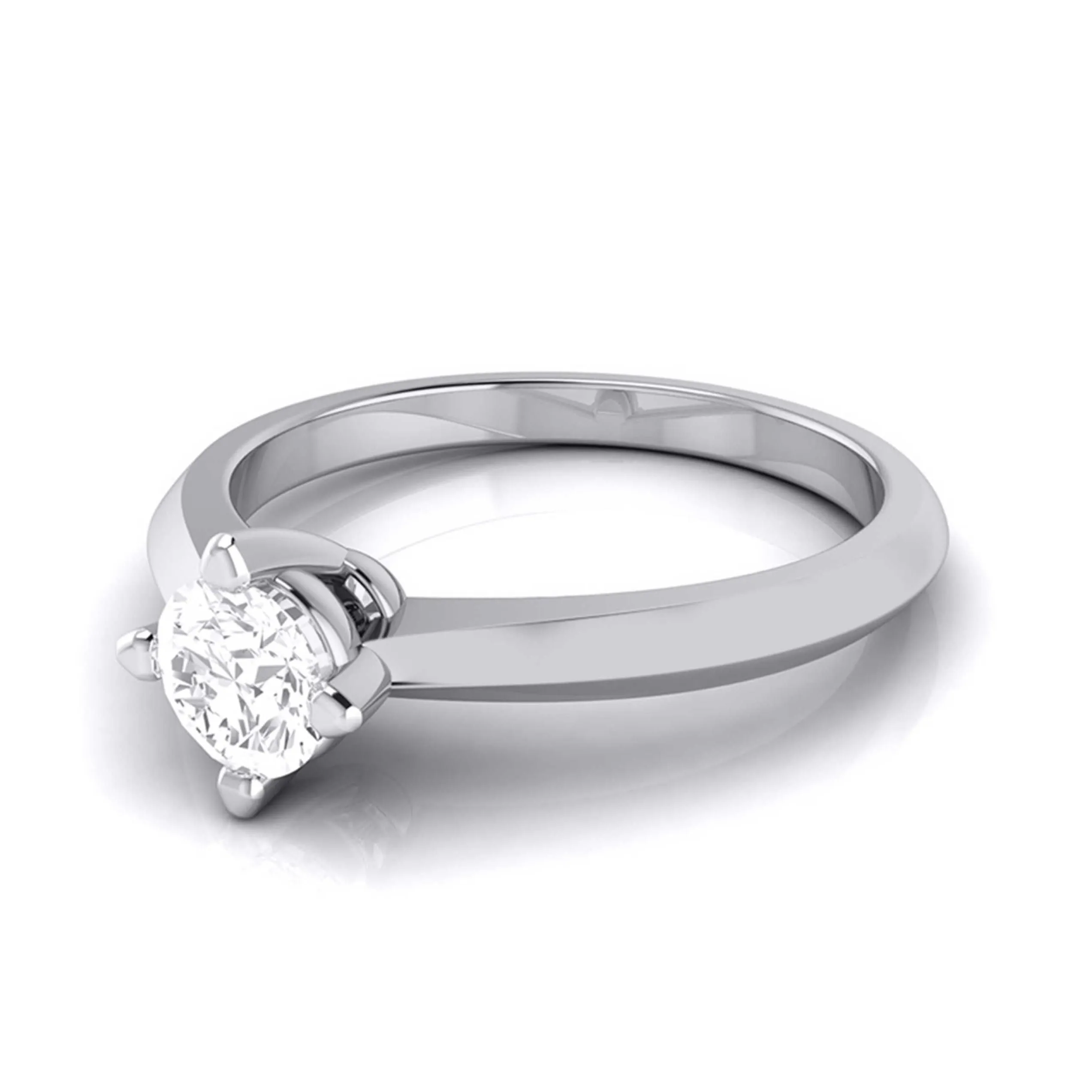 1-Carat Platinum Solitaire Engagement Ring JL PT G 121-D