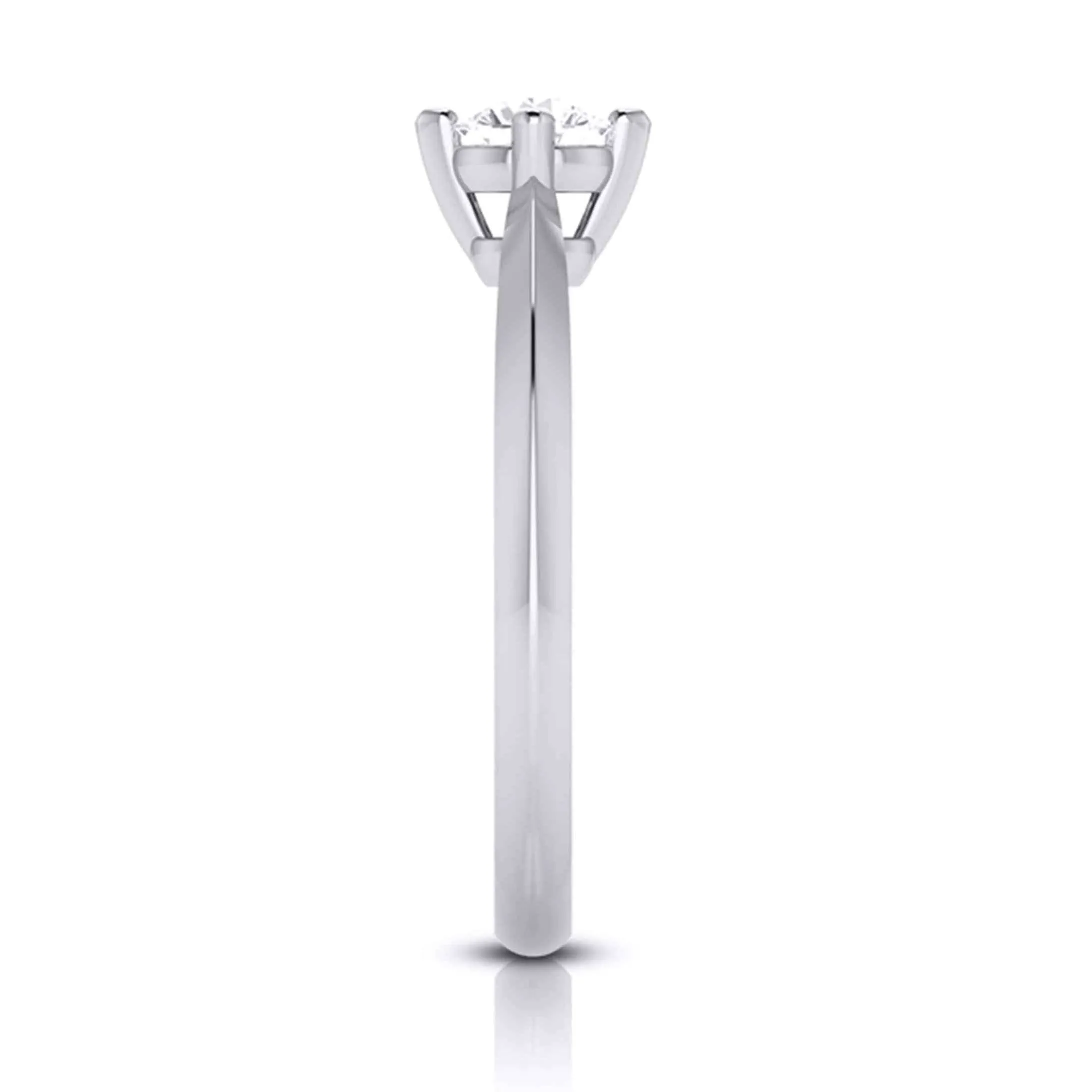 1-Carat Platinum Solitaire Engagement Ring JL PT G 121-D