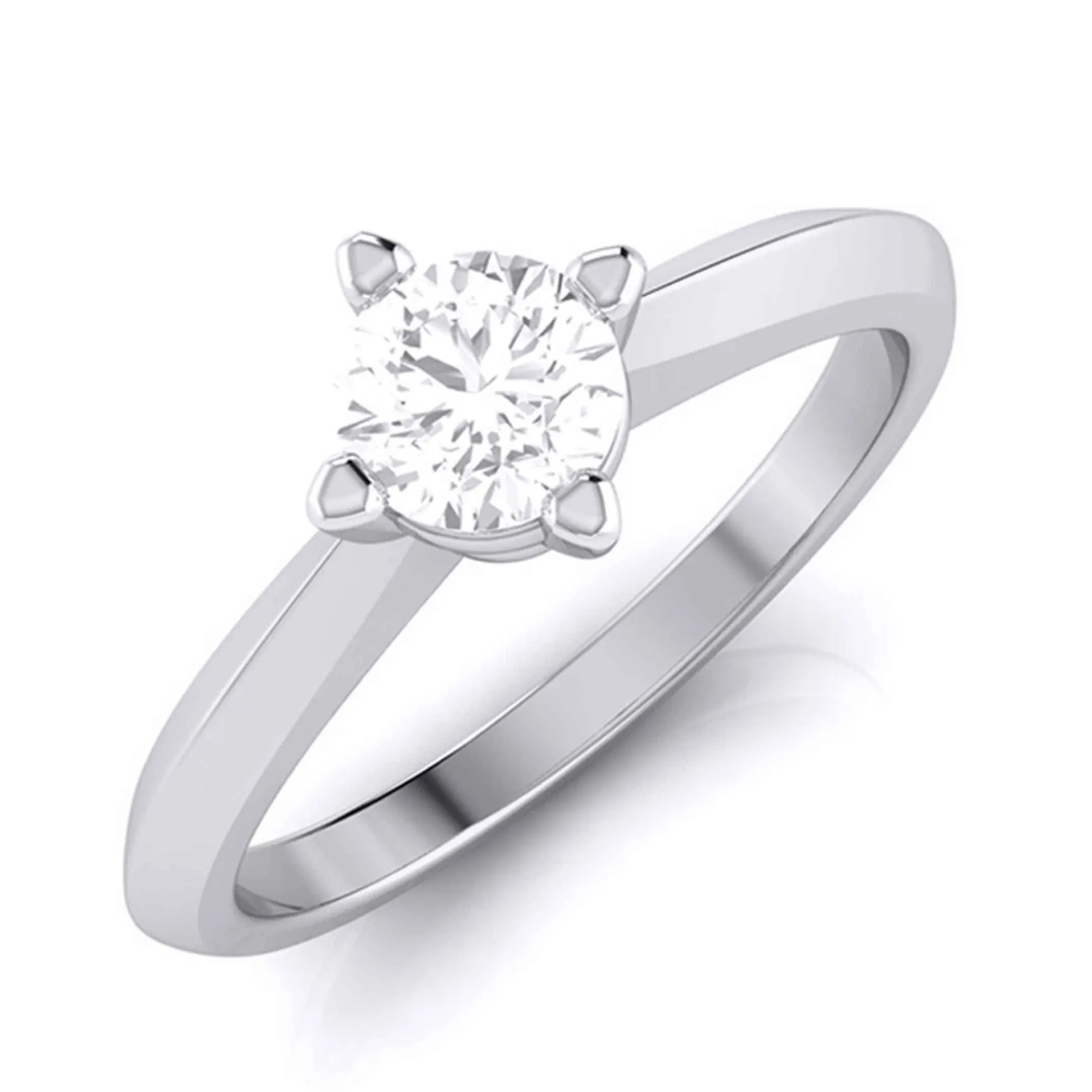1-Carat Platinum Solitaire Engagement Ring JL PT G 121-D