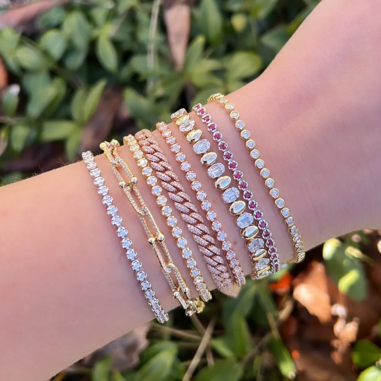 14K GOLD DIAMOND ADDISON BRACELET