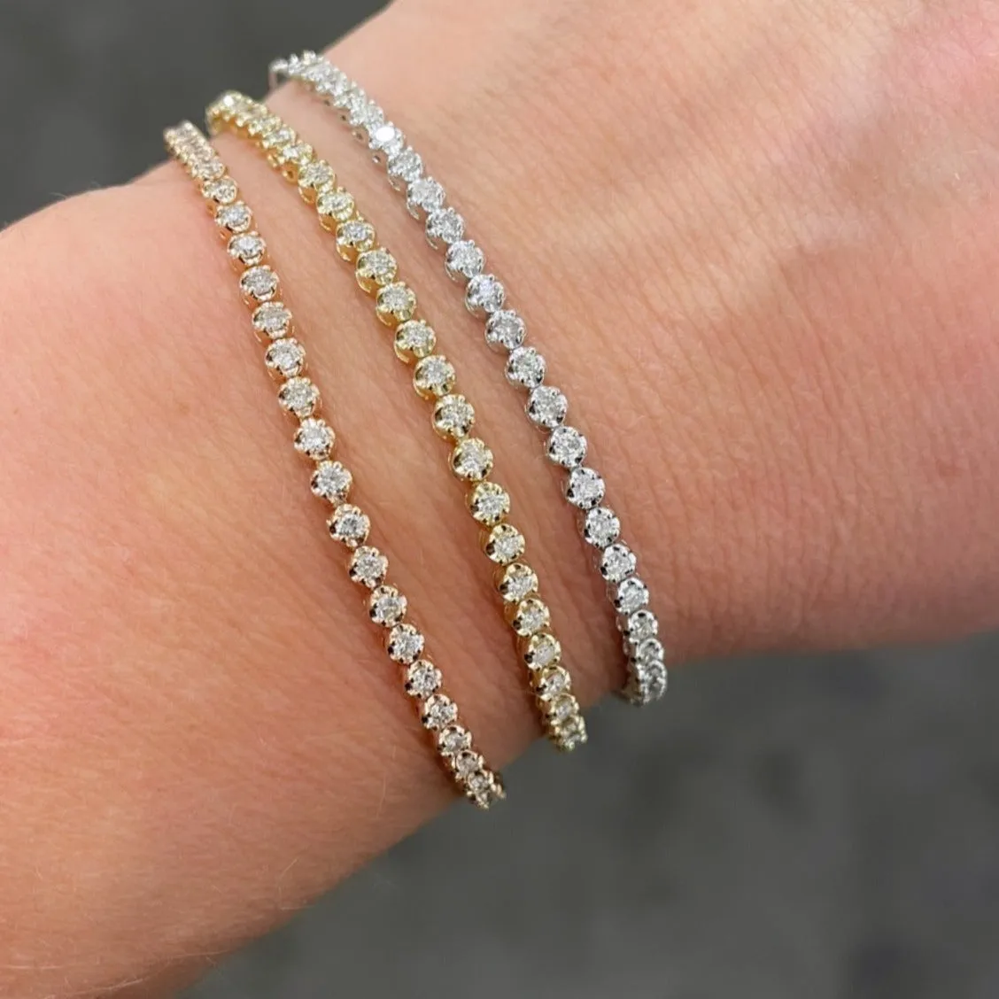 14K GOLD DIAMOND ADDISON BRACELET