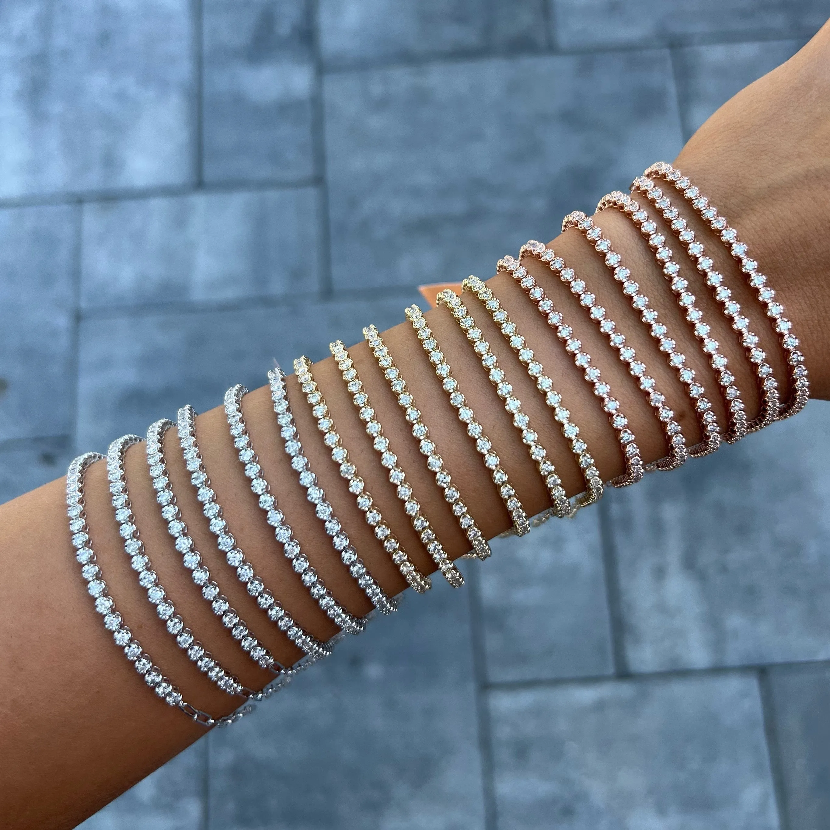 14K GOLD DIAMOND ADDISON BRACELET
