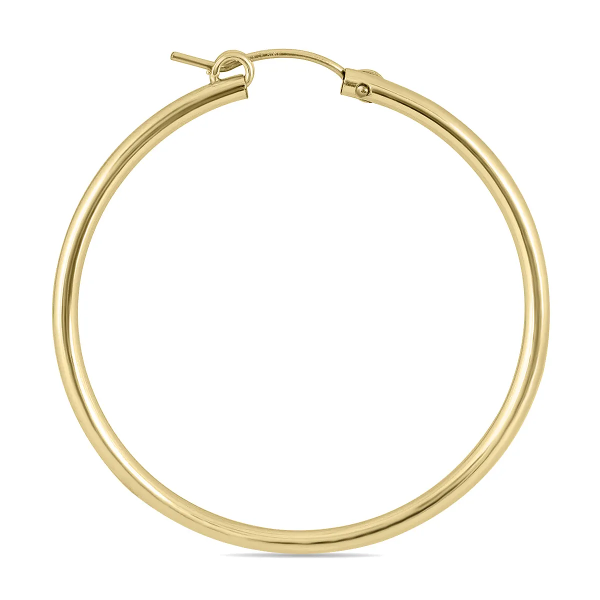 14K Yellow Gold Filled Hoop Earrings (41Mm)