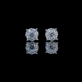 163603 - .50 ctw diamond earrings