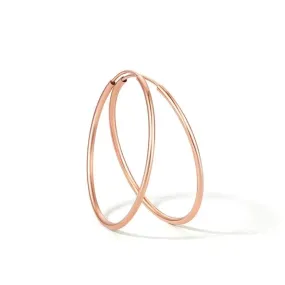 18k Yellow Gold Hoop Earrings