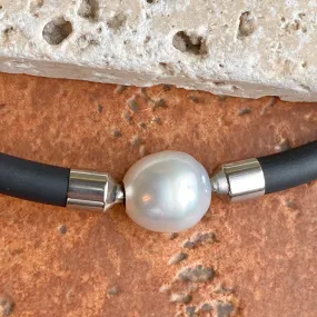 18KT White Gold Paspaley South Sea Pearl Pendant Swap 11mm "Fine"