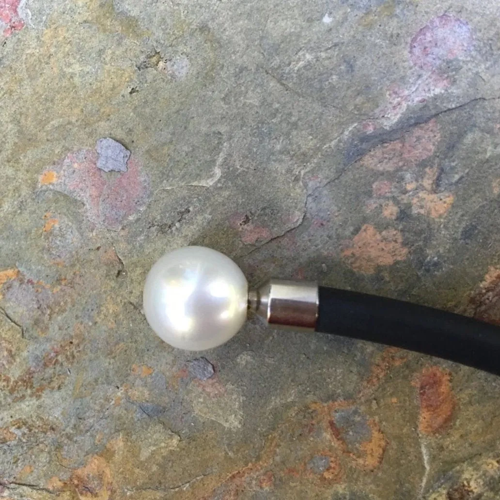 18KT Yellow Gold Paspaley South Sea Pearl Pendant Swap 12mm "Fine"