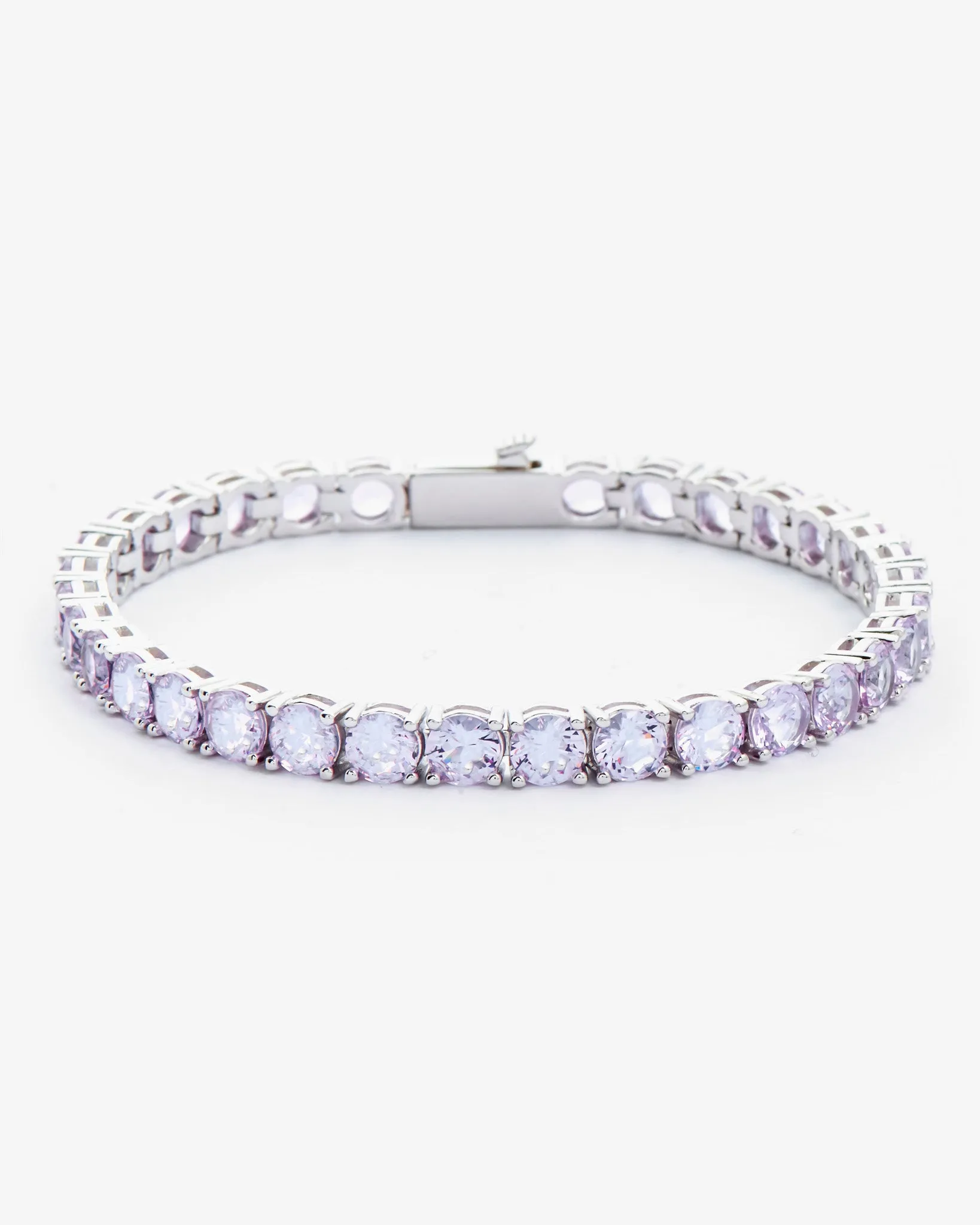5mm Tennis Bracelet - Lilac