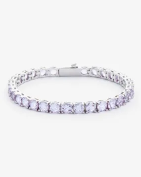 5mm Tennis Bracelet - Lilac