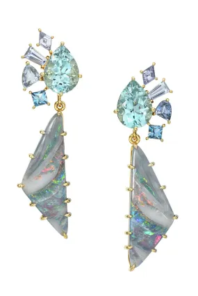 Atmospheric Dimension Opal Earrings
