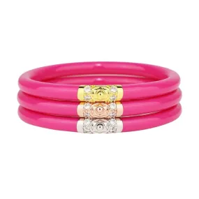 BuDhaGirl Epic Pink Three Kings All Weather Bangles