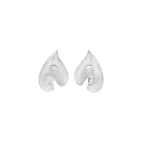 Centrefold Earrings Silver