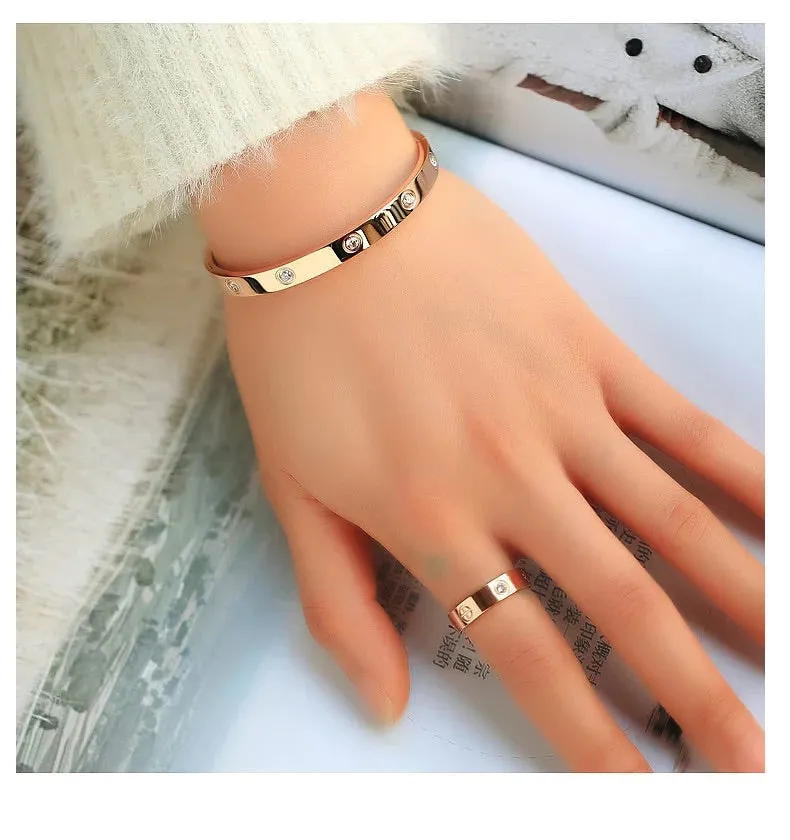 Crystal   Roman Numeral Bracelets