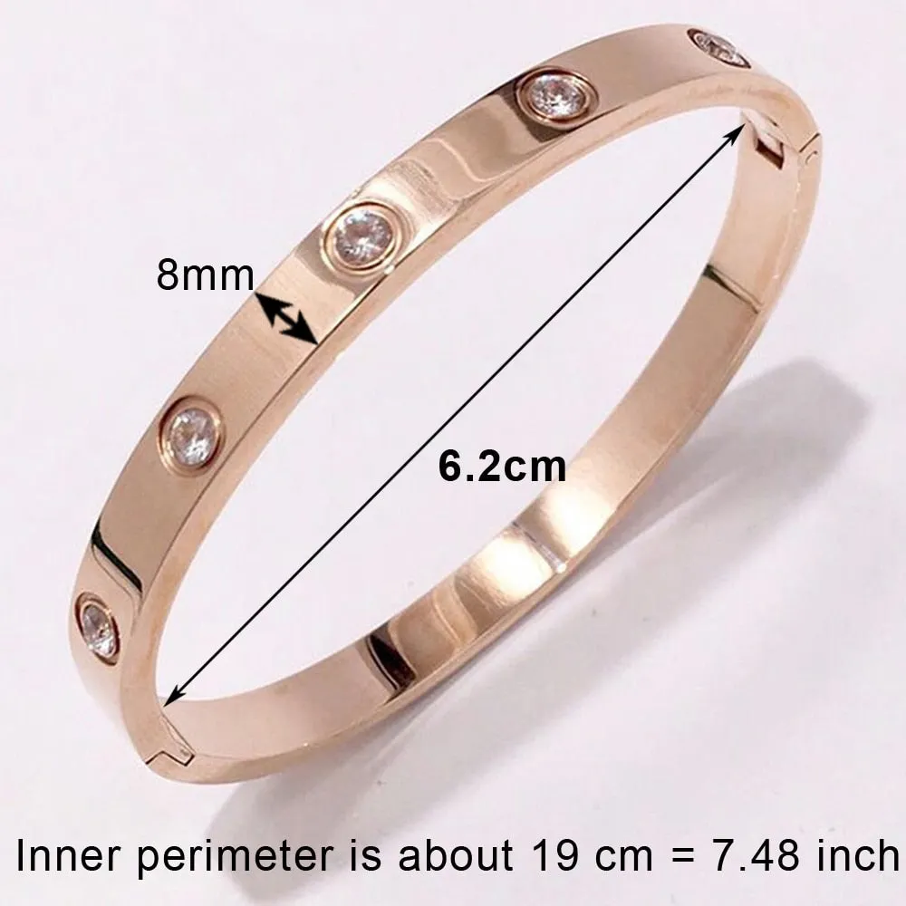 Crystal   Roman Numeral Bracelets