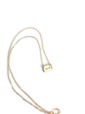 Dope Tiny Bar Necklaces