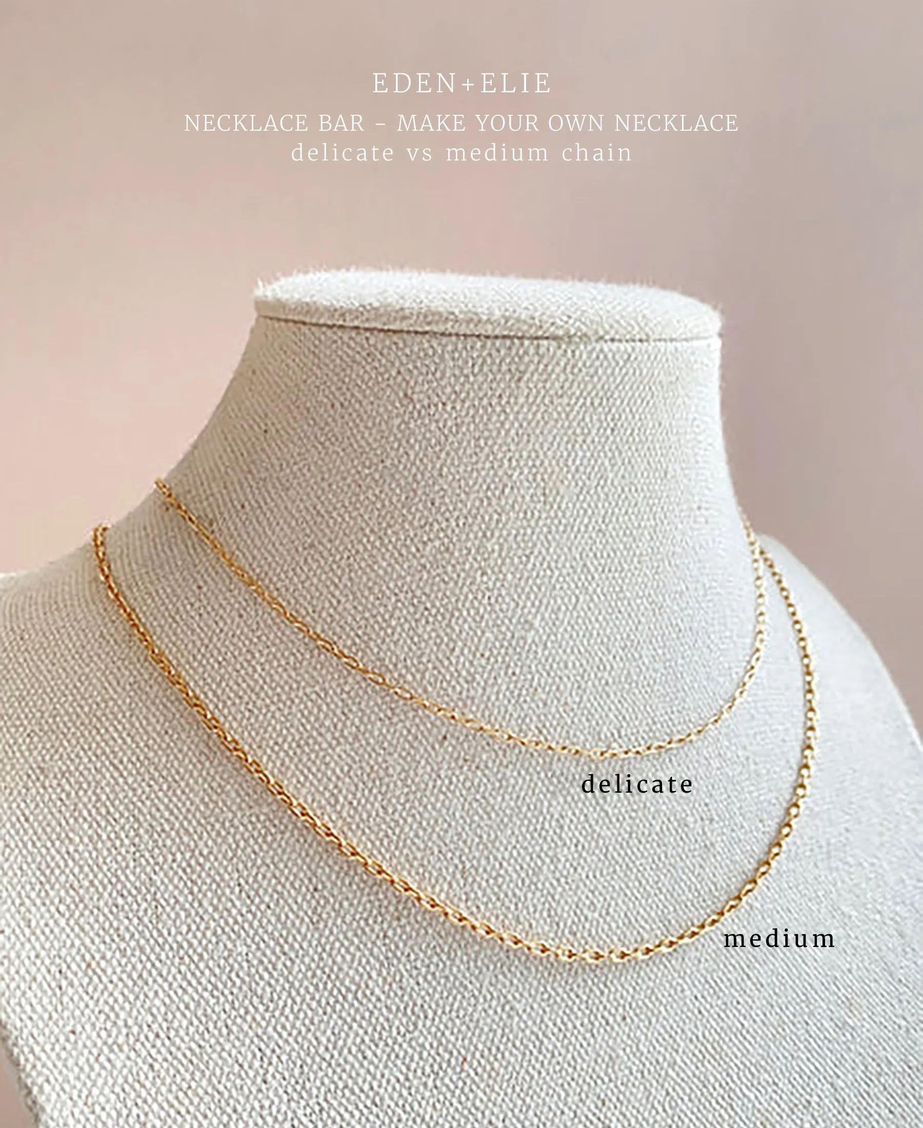 EDEN   ELIE Necklace Bar single bead   optional chain - dahlia purple