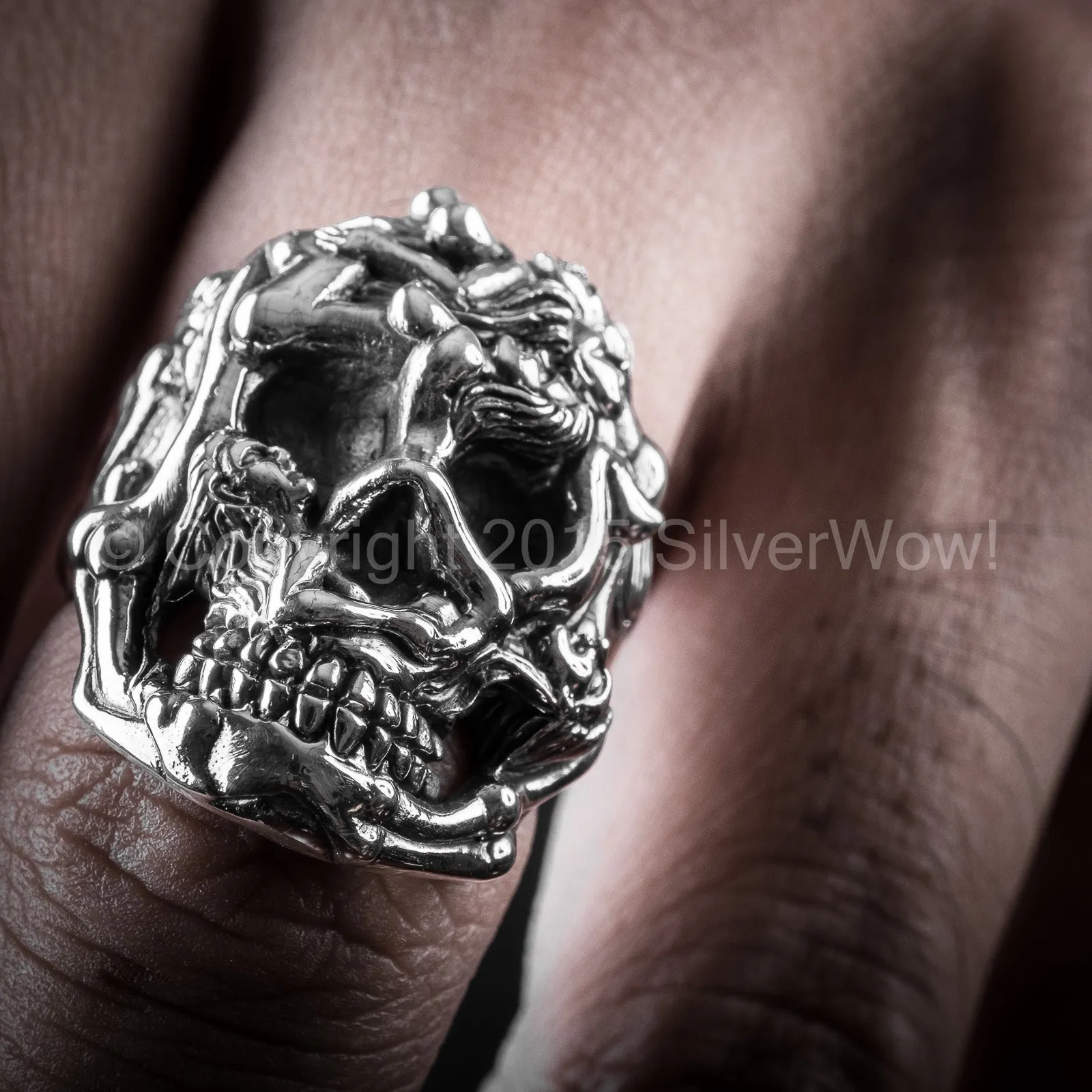 Erotic Skull Ring