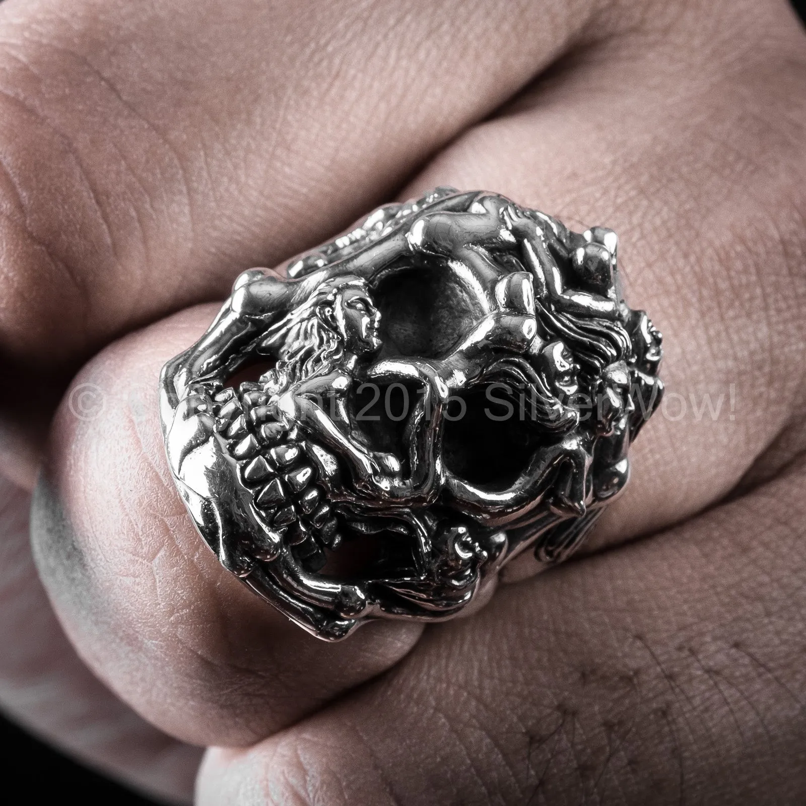 Erotic Skull Ring