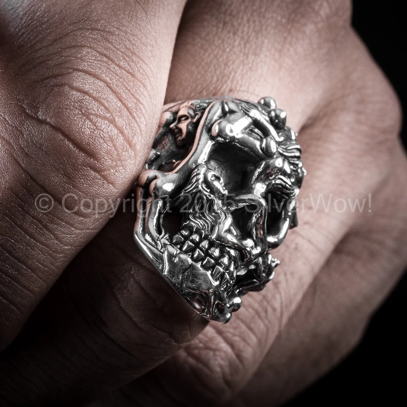 Erotic Skull Ring