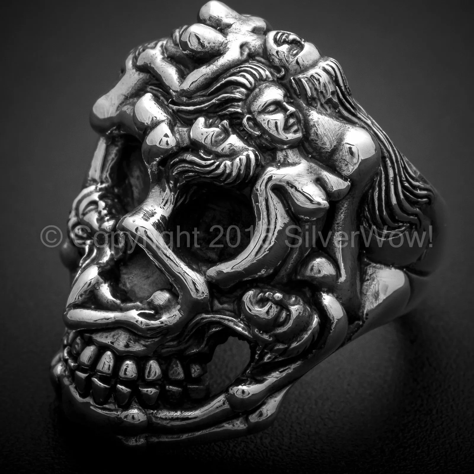 Erotic Skull Ring