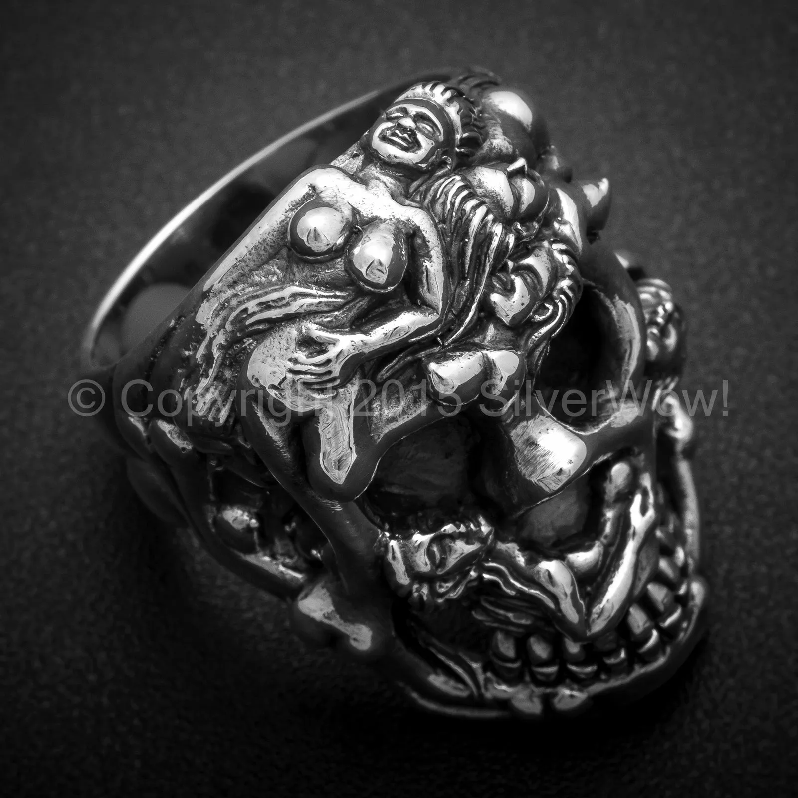 Erotic Skull Ring