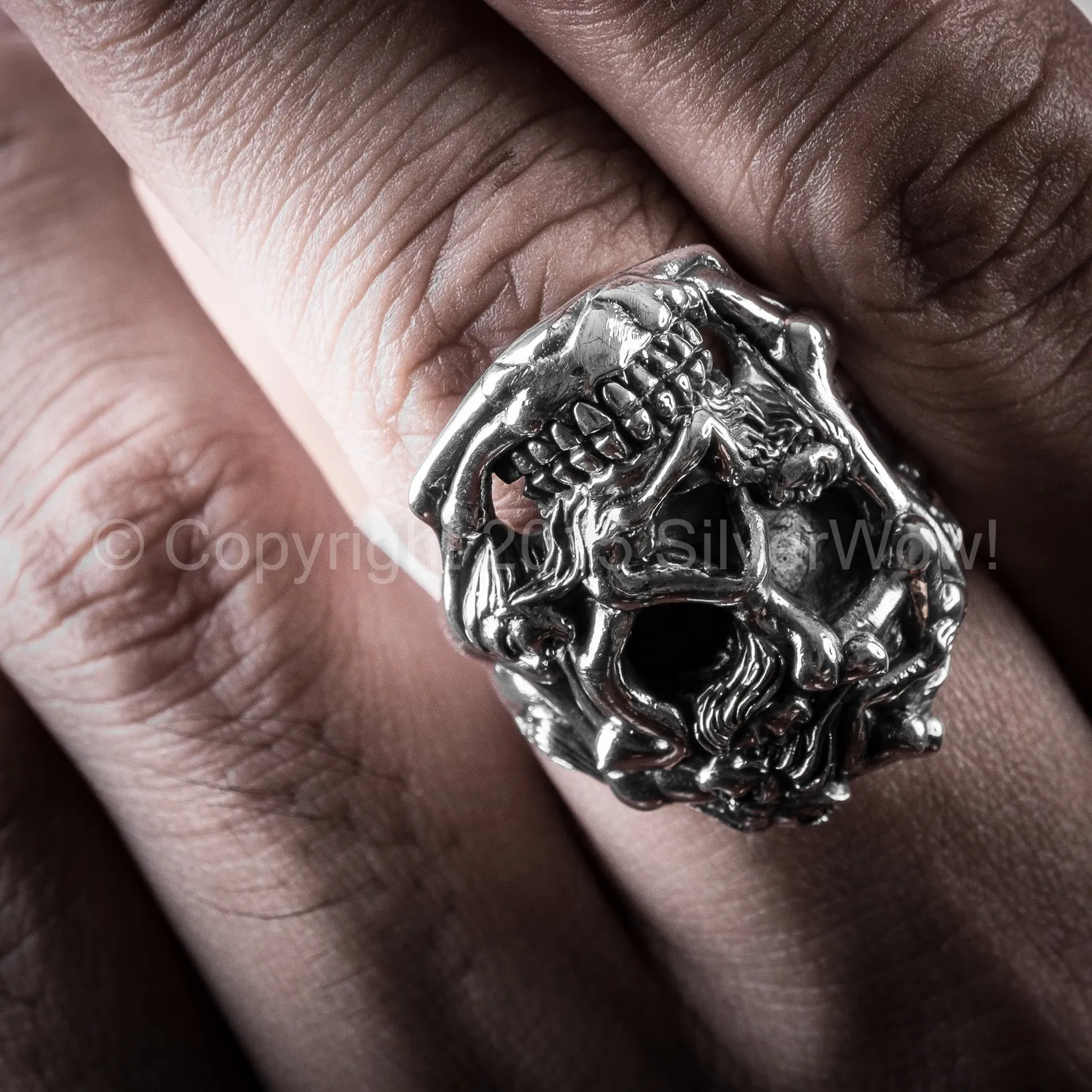 Erotic Skull Ring