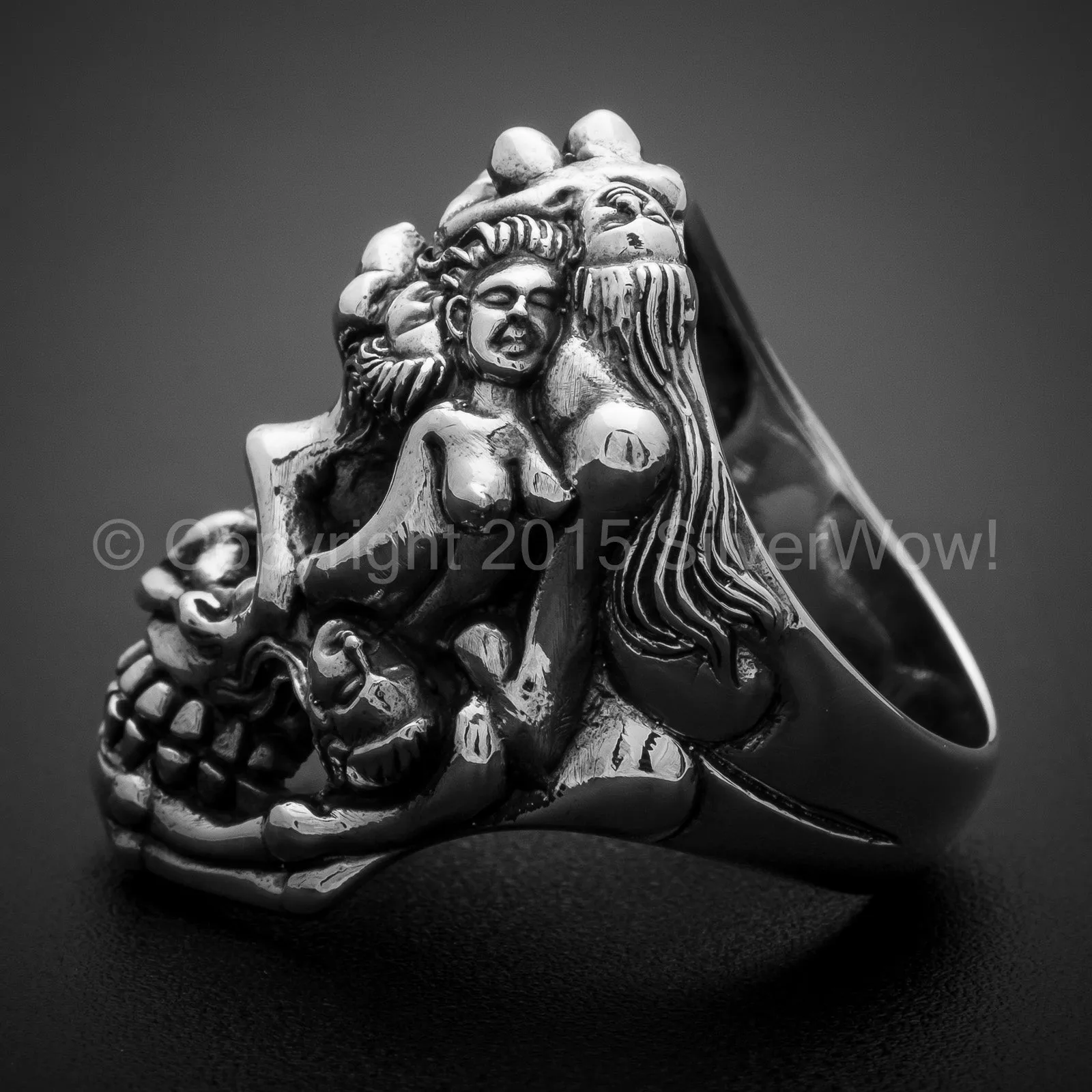 Erotic Skull Ring