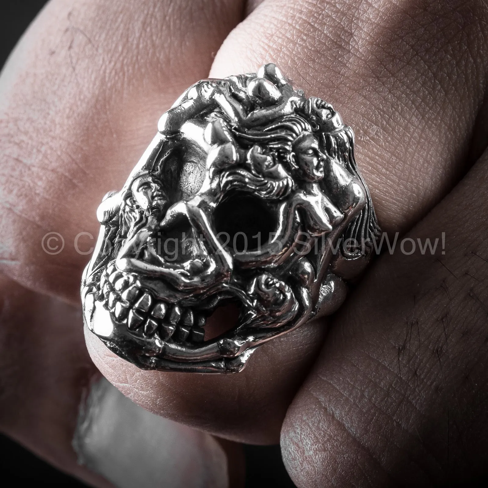 Erotic Skull Ring