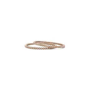 Esha Antique Gold Bangles in Champagne