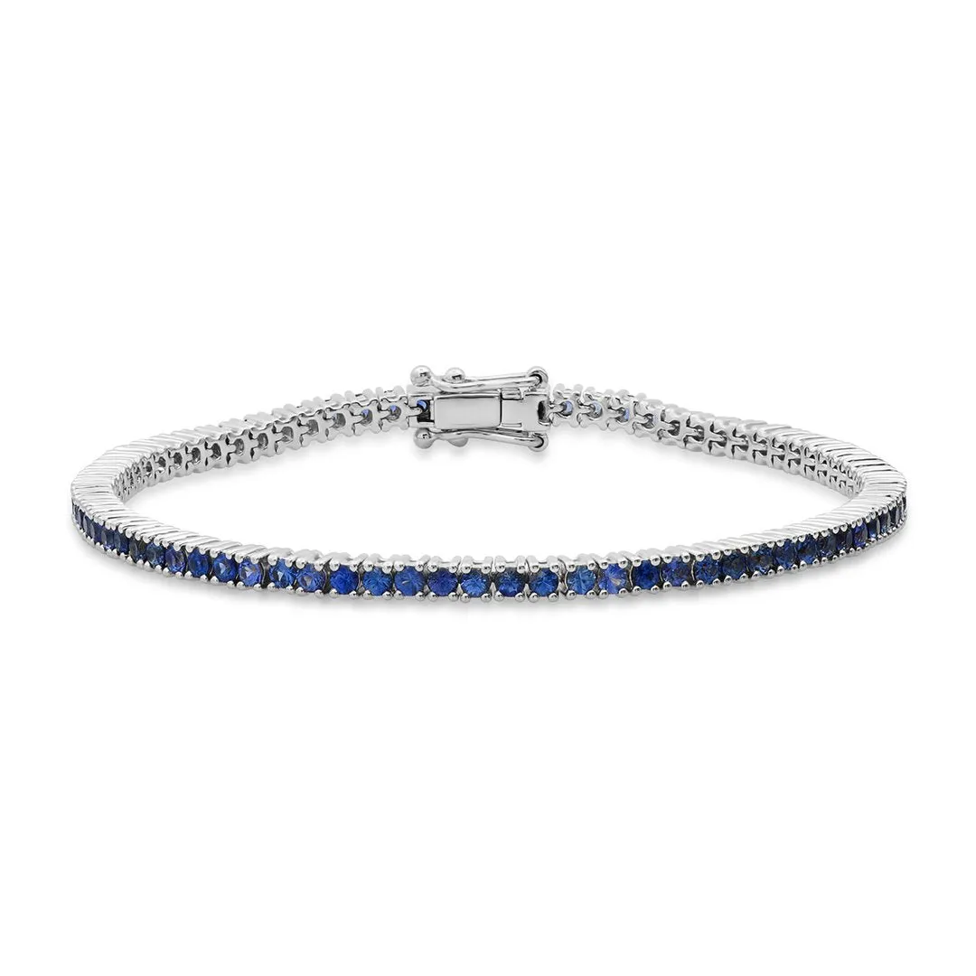 Gemstone Classic Tennis Bracelets
