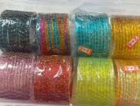 Gold drop Bangles plus box combo🥳( pls mention size in first line of address)