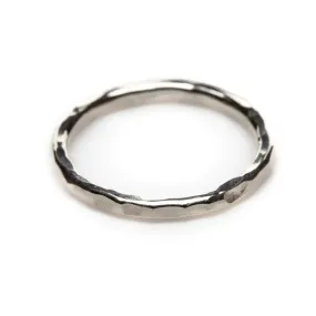 Hammered Stacking Bands