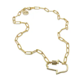 Hamsa Charm Necklace