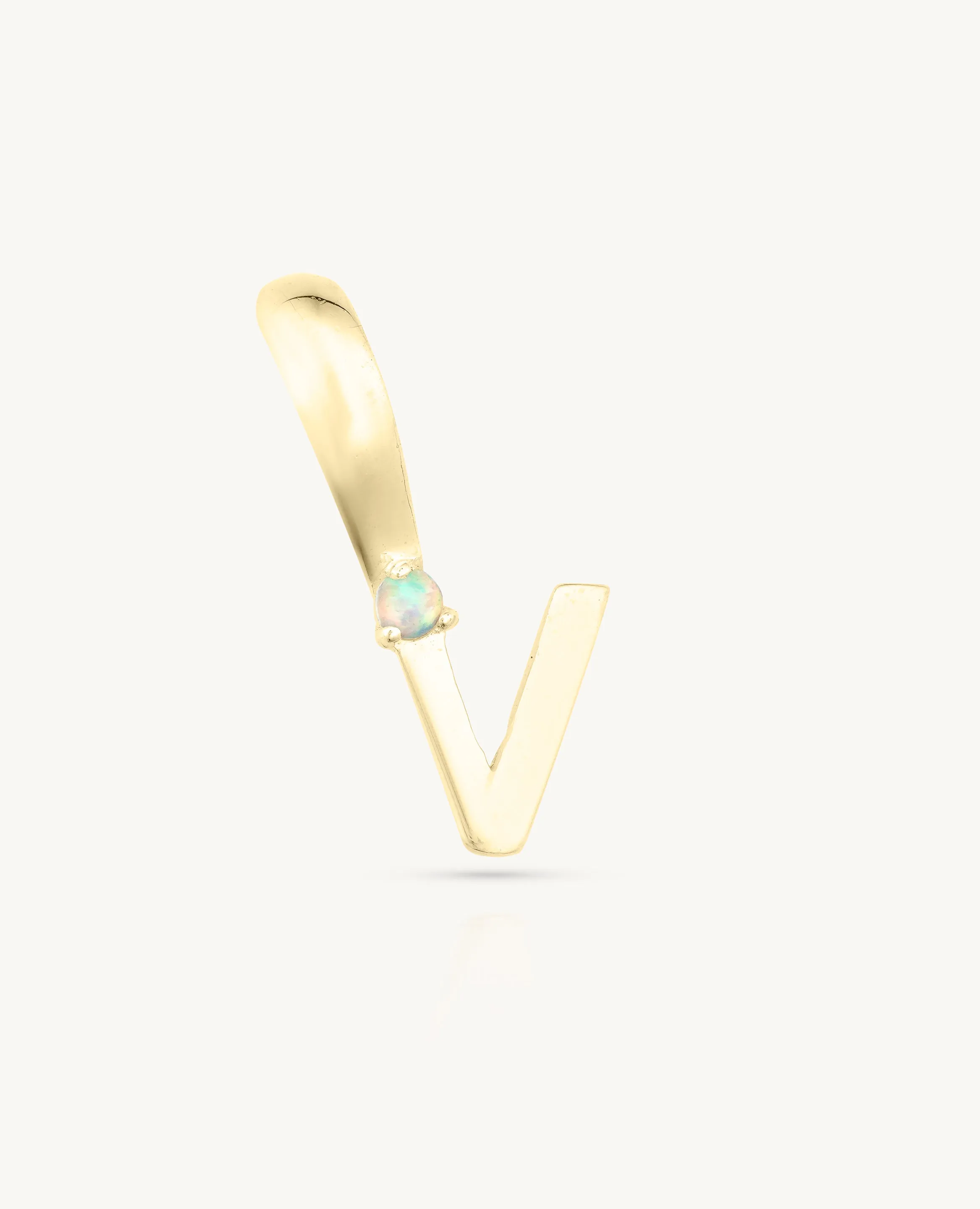 Initial Gold Charms
