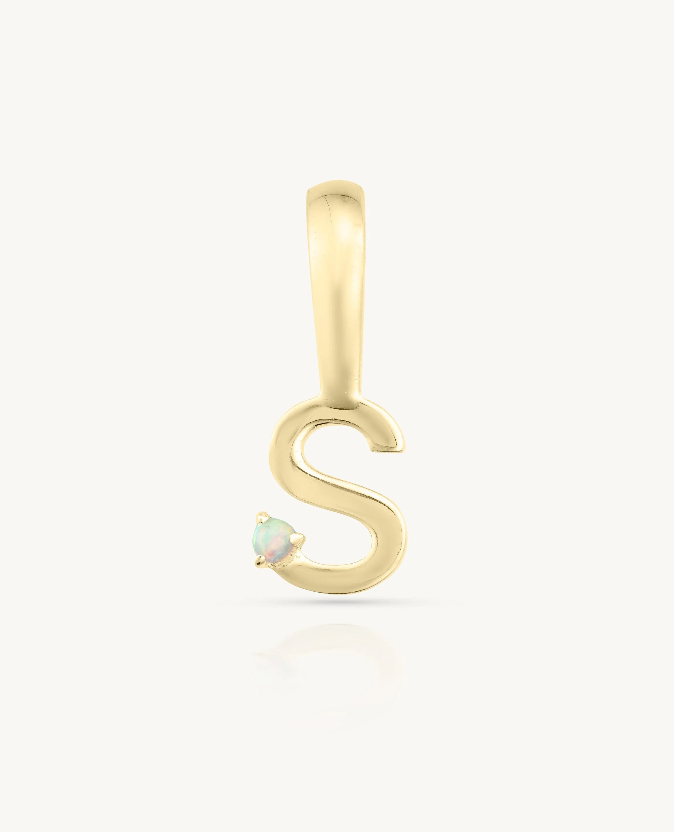 Initial Gold Charms