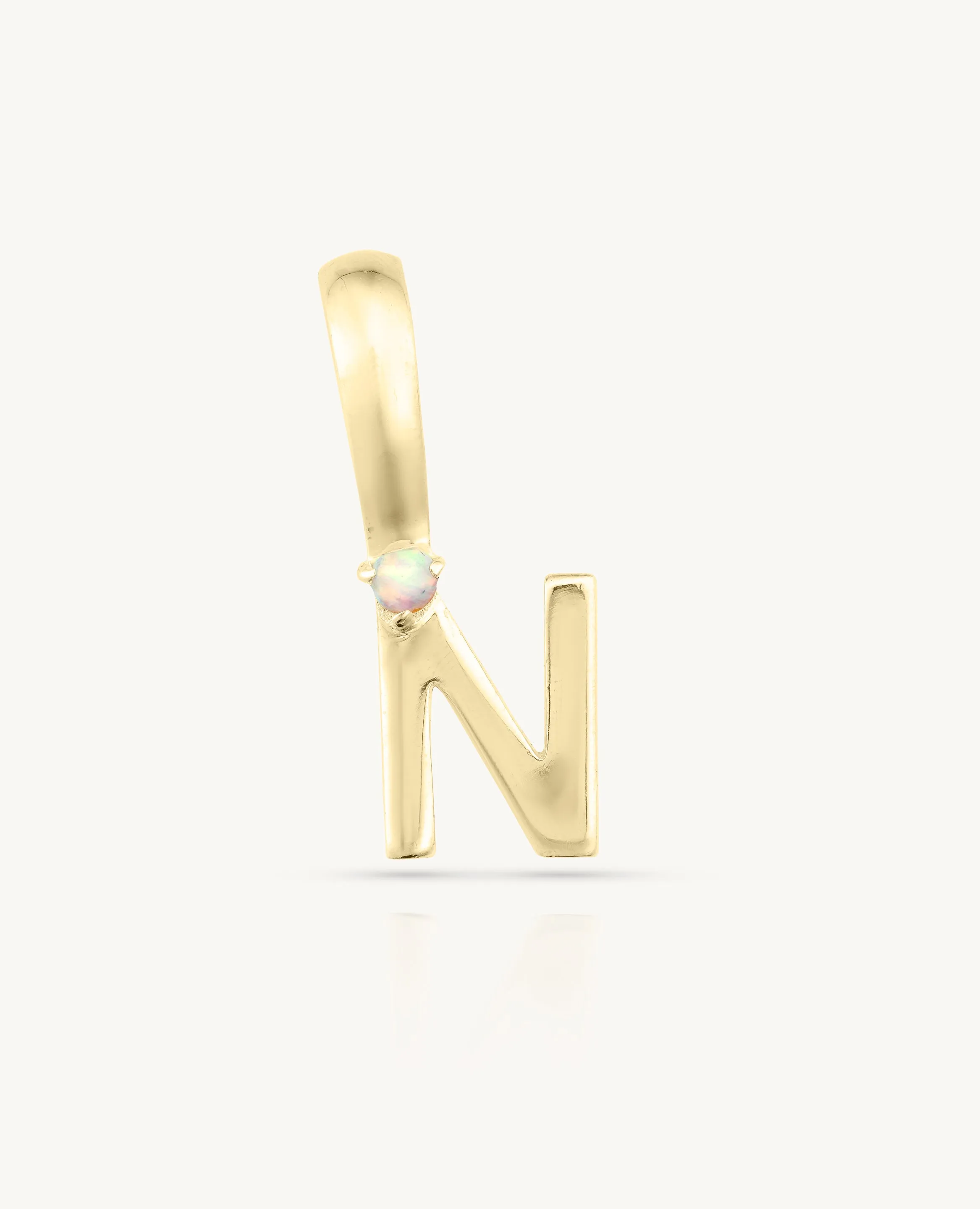 Initial Gold Charms