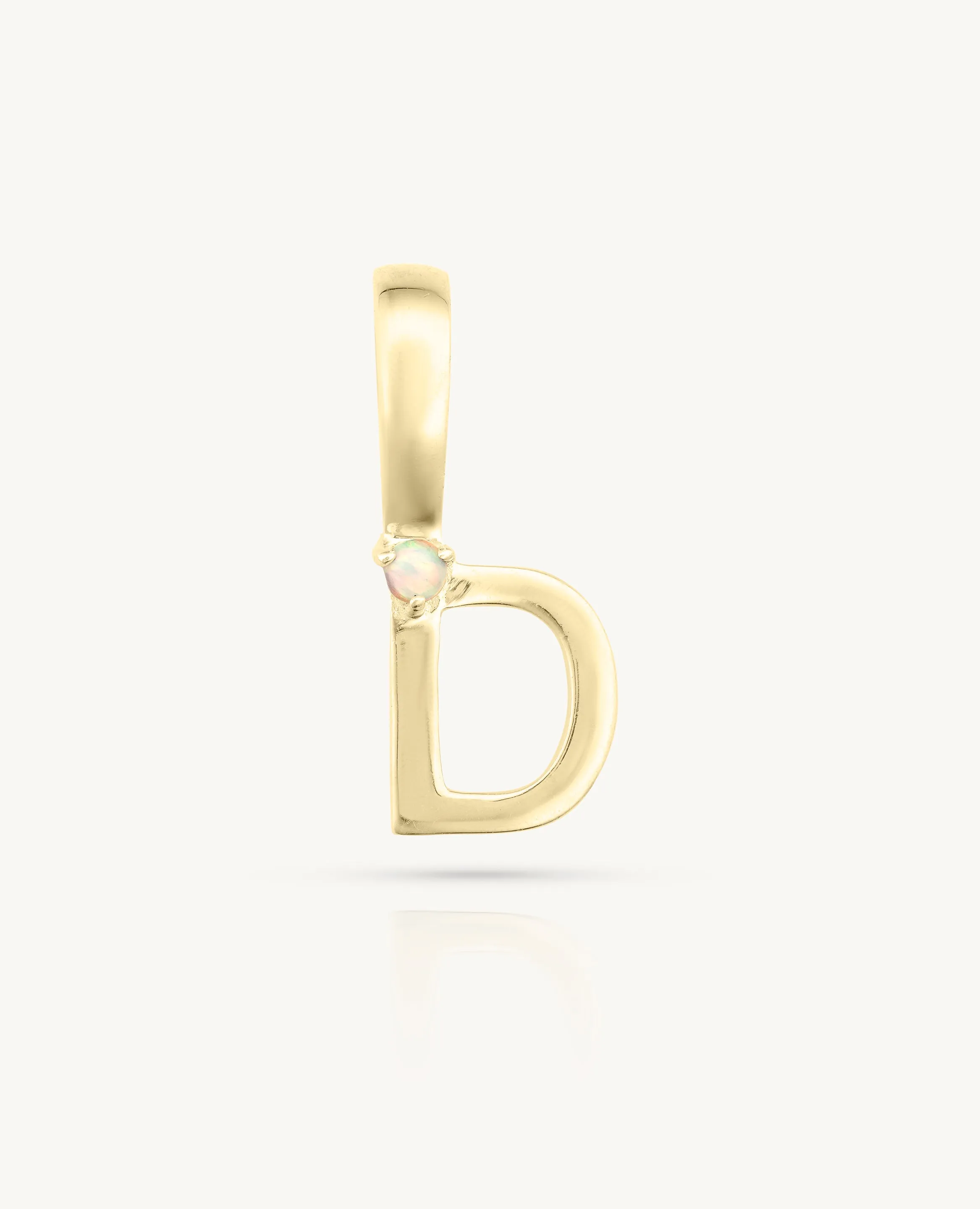 Initial Gold Charms