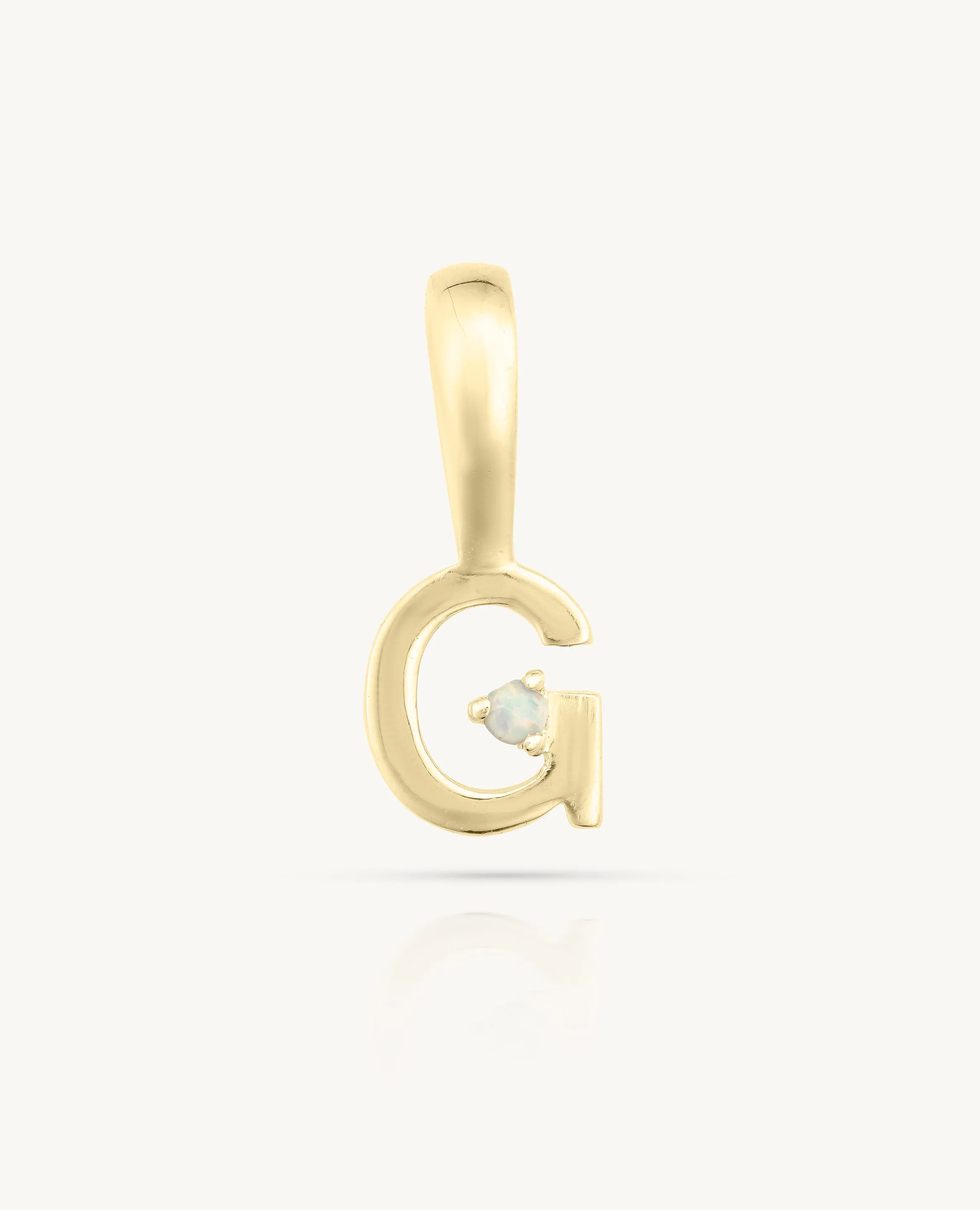 Initial Gold Charms