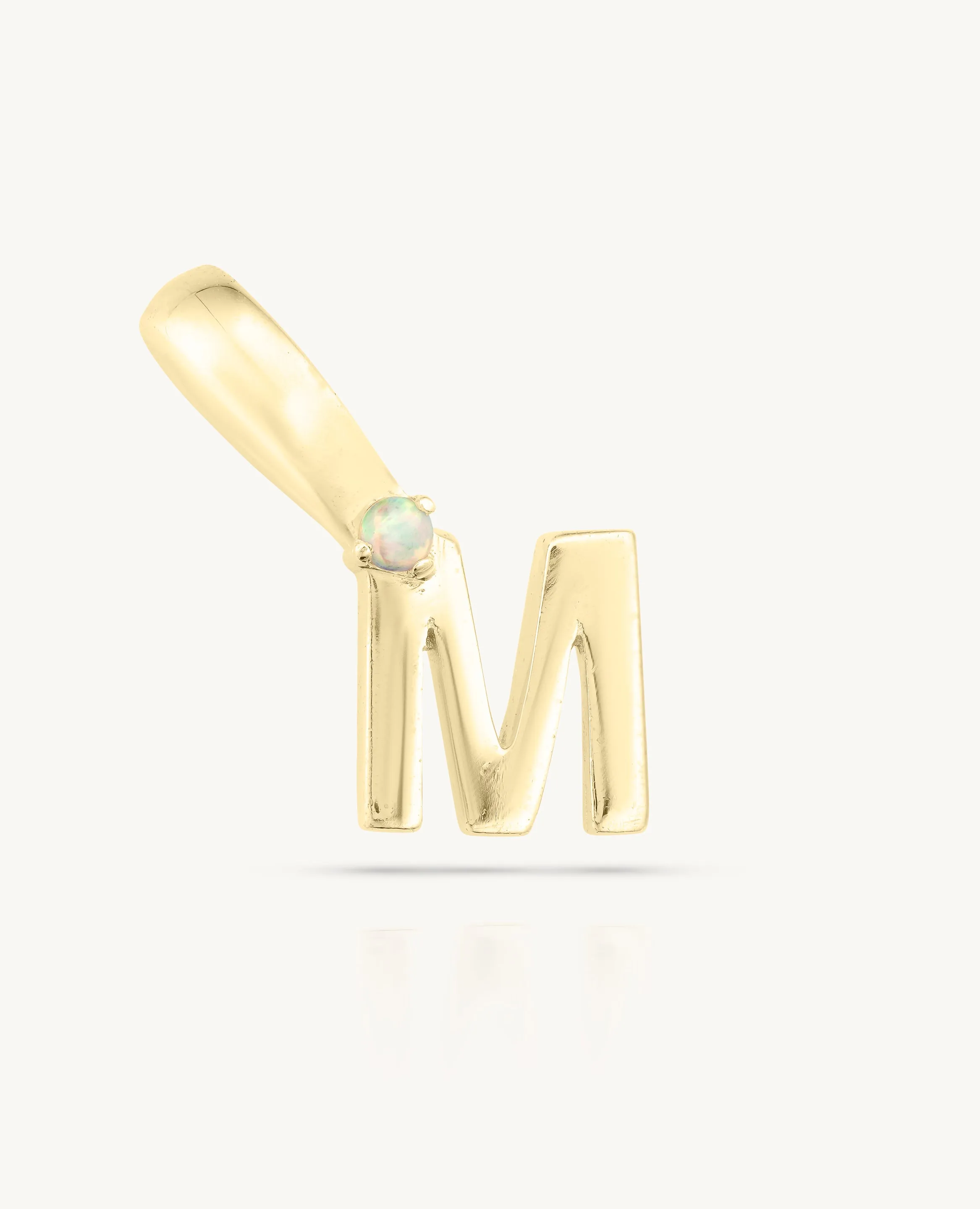 Initial Gold Charms