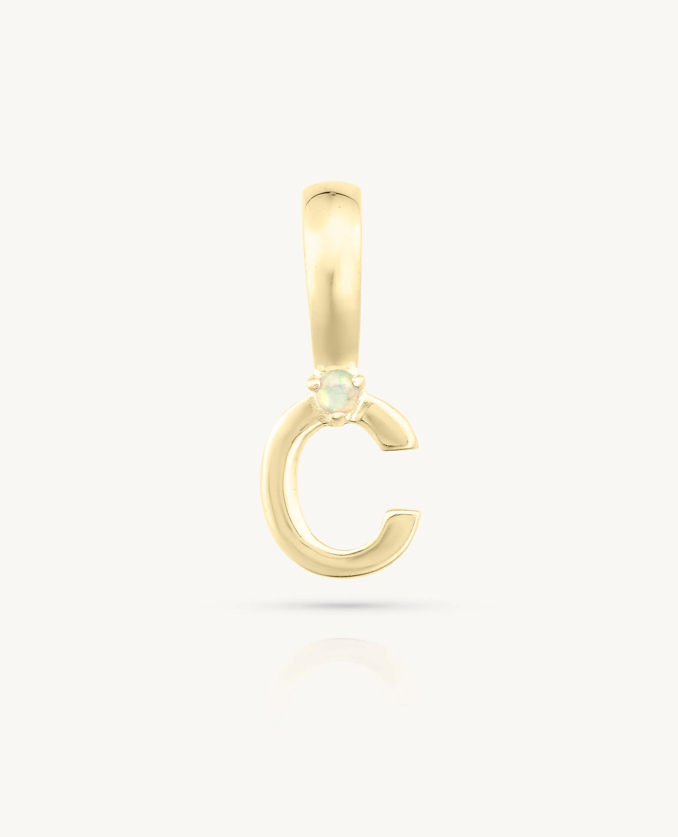 Initial Gold Charms