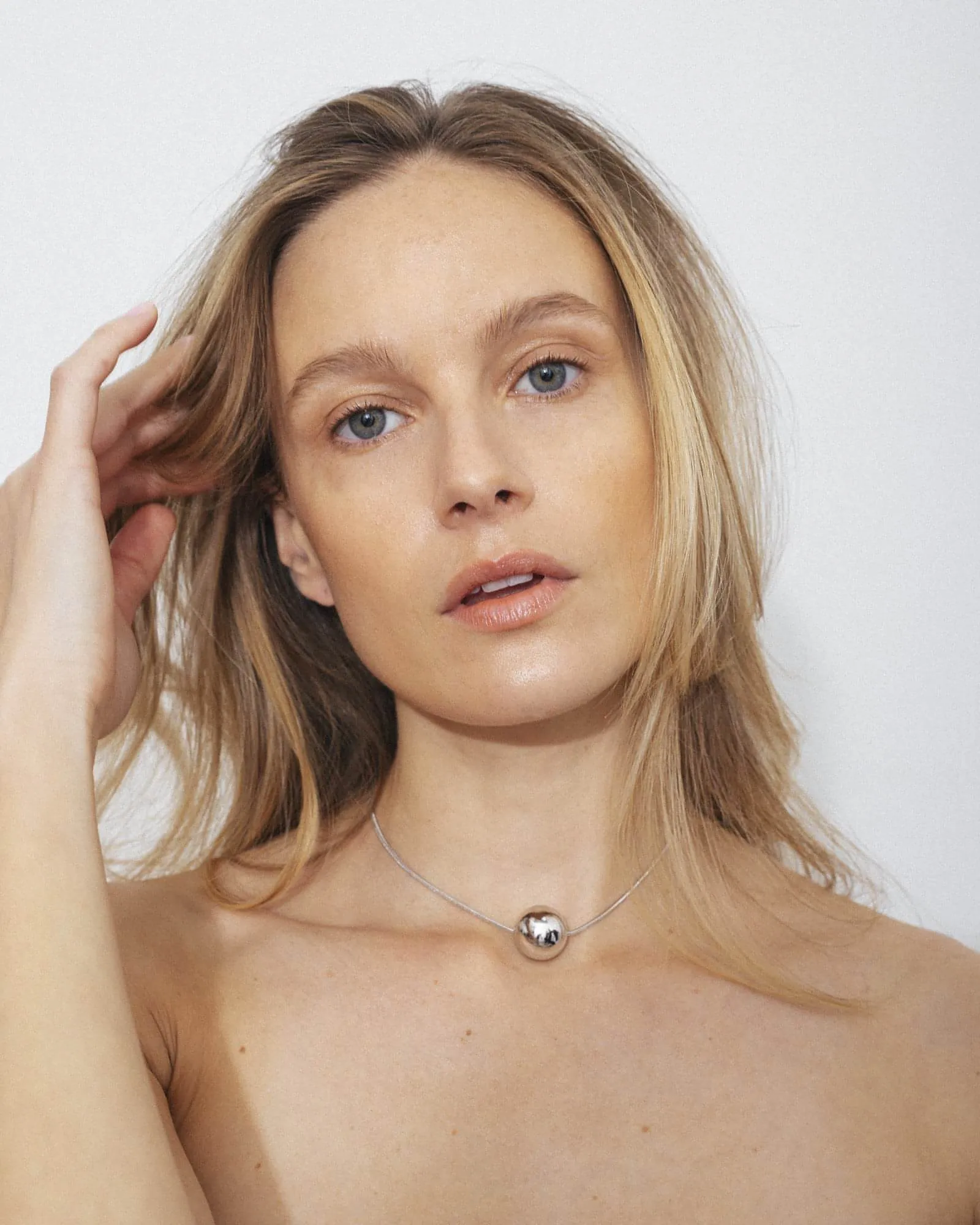Josephine orb necklace