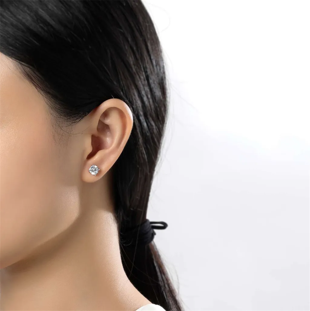 Lafonn 2 CTW Solitaire Stud Earrings