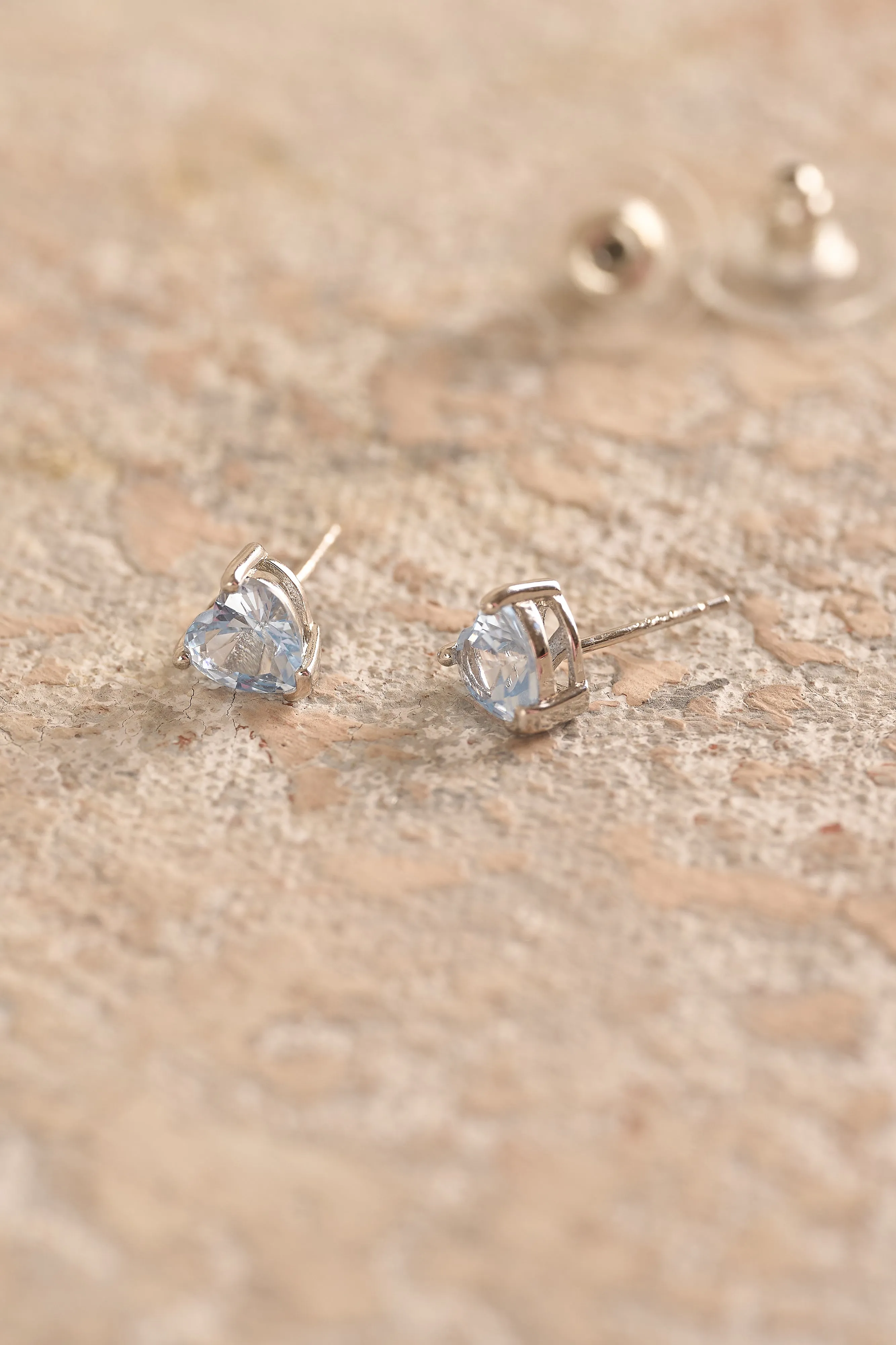 March Birthstone Earrings