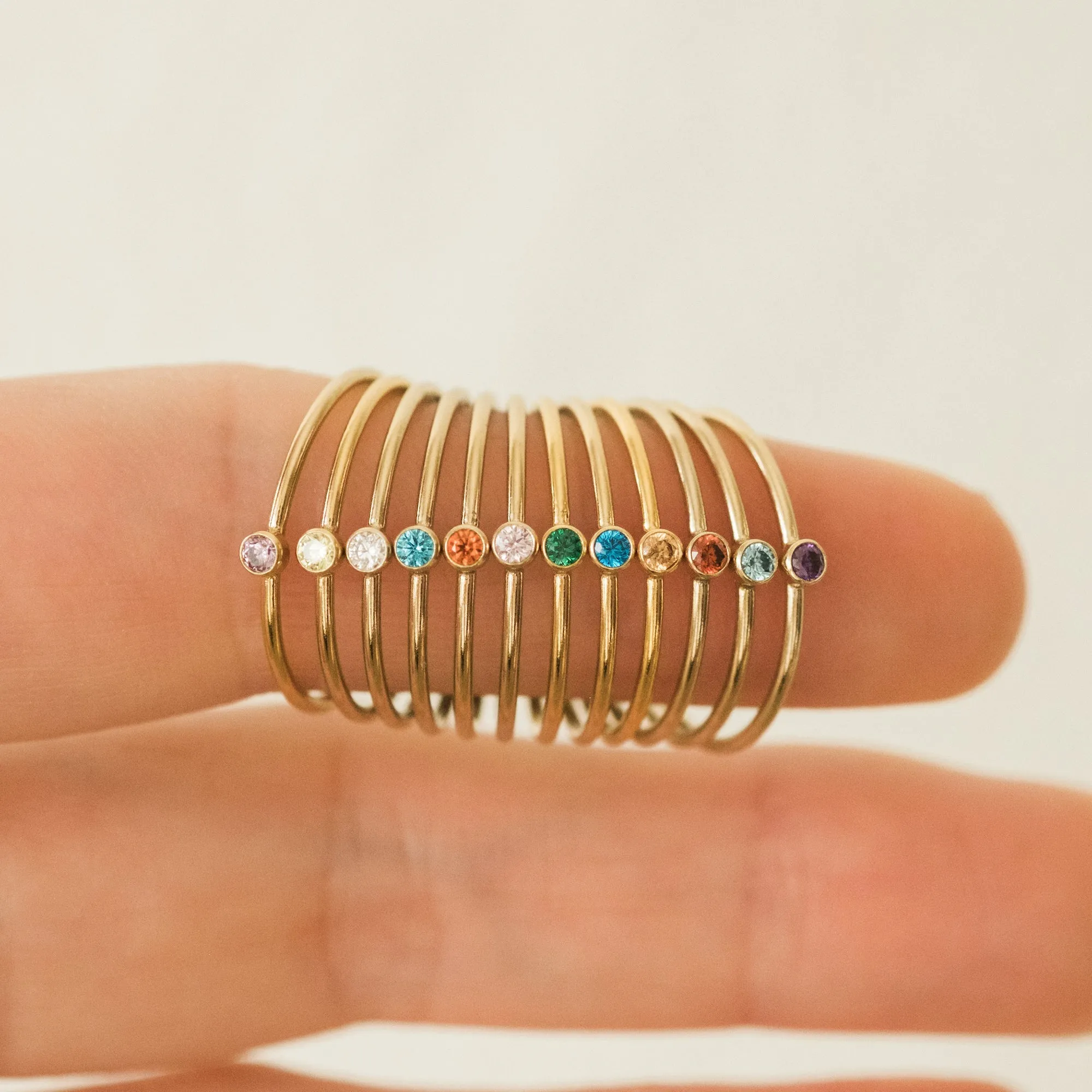 March Birthstone Ring (Aquamarine)