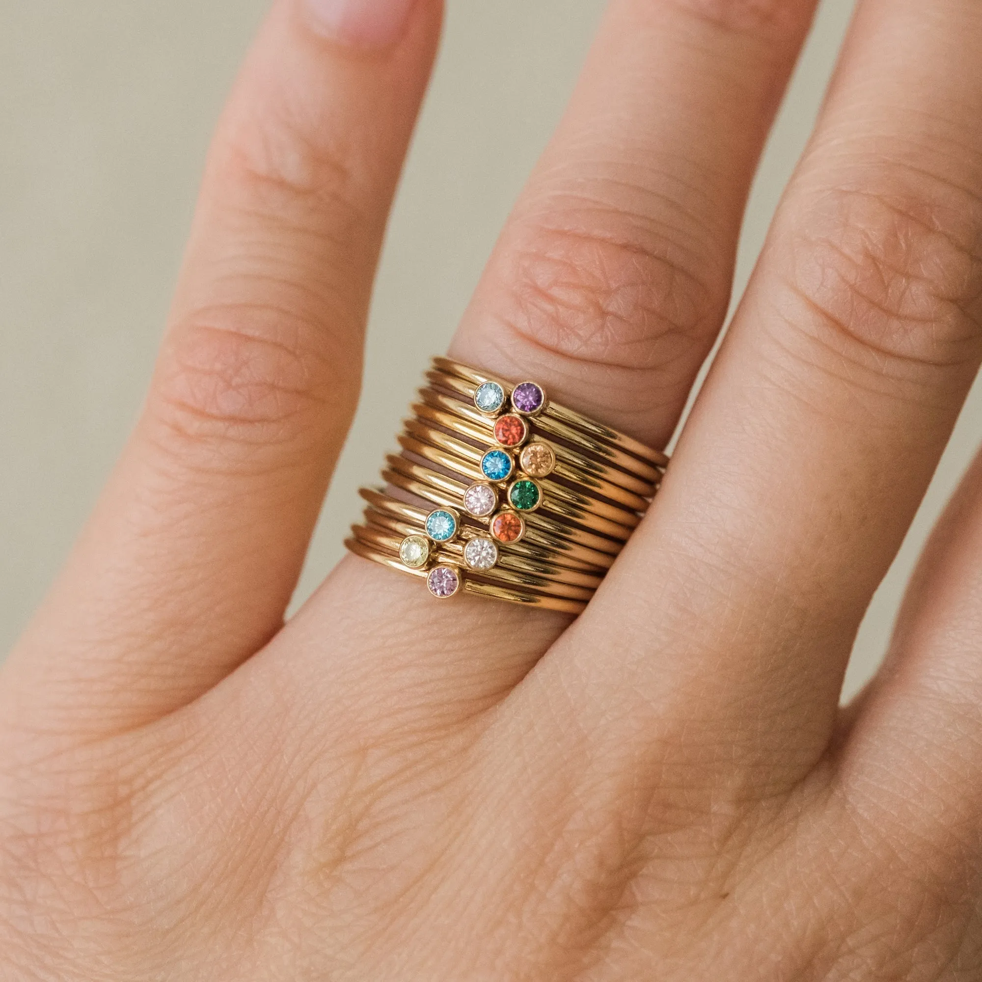 March Birthstone Ring (Aquamarine)